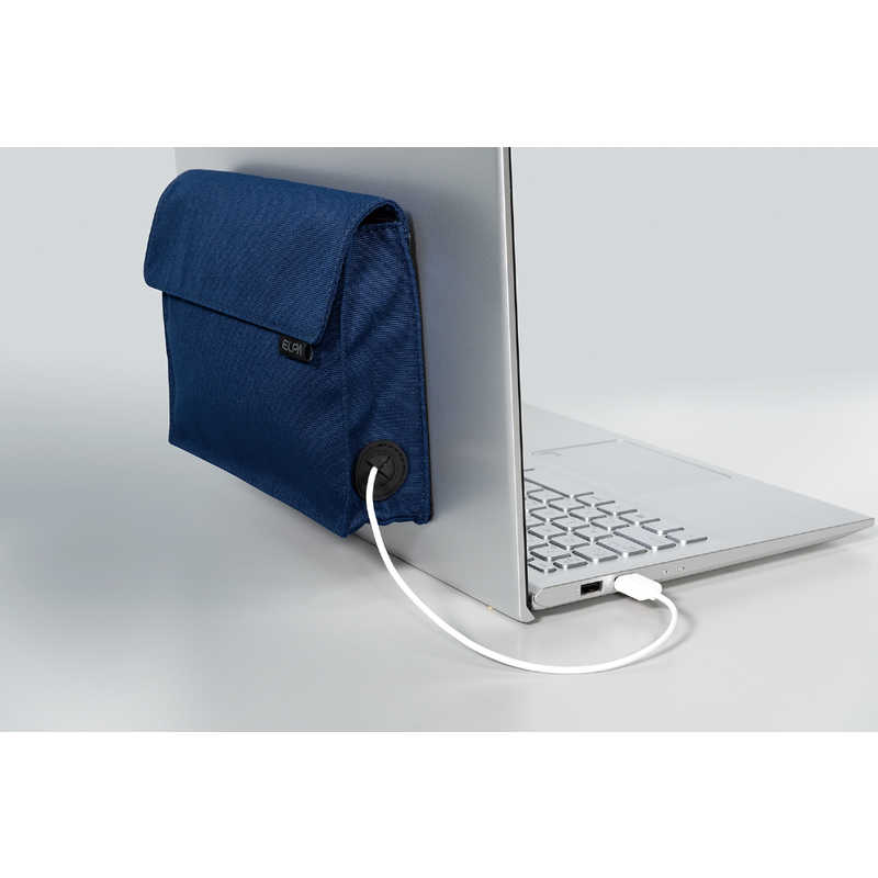 ELPA　ノートPCポケット(ネイビー) ポケットシール ガジェットケース 小物収納 貼り付け　OR-PO01-NV r-kojima-11515906 コジマ楽天市場店 サンプル画像2