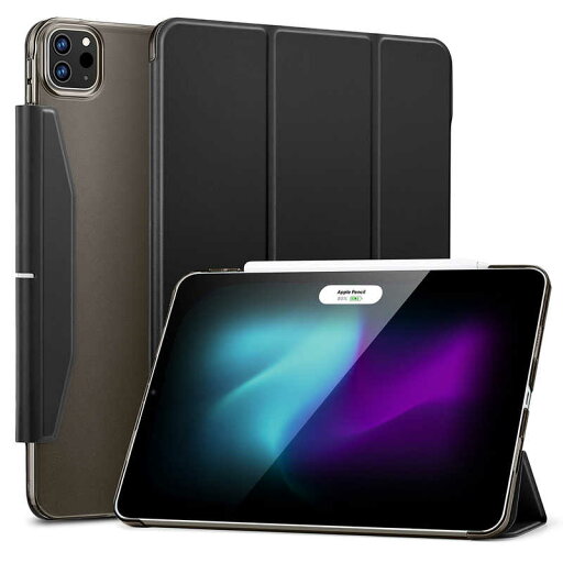 ESR 11インチ用 iPad Pro(M4)用Ascend 三つ折りケース Black ESRAscendTrifoldiPadPro11M4 ESR 11インチ用 iPad Pro(M4)用Ascend 三つ折りケース Black ESRAscendTrifoldiPadPro11M4