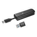 IOデータ USB Type-C & USB A両対応LTE USBドングル ブラック UD-USC1