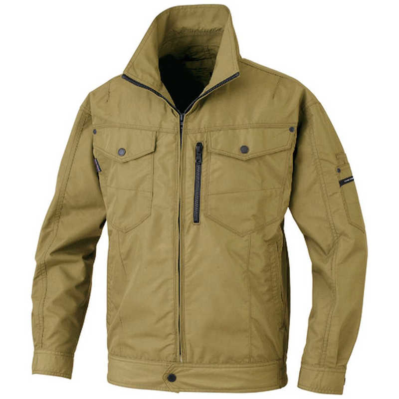 ビッグボーン商事 bigborn(ビッグボーン) 空調風神服 長袖ジャケット [カーキ/6Lサイズ] BK6077S-21 6L