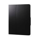 エレコム ELECOM 13インチ iPad Pro(M4)フラップケース ソフトレザー フリーアングル TB-A24PLWVFUBK