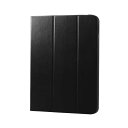 エレコム ELECOM 11インチ iPad Pro(M4)フラップケース 360度 Apple Pencil収納 TB-A24PMSA360BK