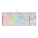 センチュリー メンブレンゲーミングキーボードTKL ホワイト RACE...(2)