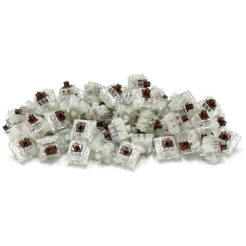 FILCO 〔キースイッチ〕CHERRY MX2A RGB 5ピン スイッチ70個セット 茶軸 CHERRY MX2A RGB FKSW70CH/M-R