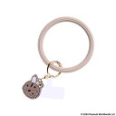 HAMEE PEANUTS/ピーナッツ シリコンハンドストラップ クッキー/ベージュ PPNTHANDSTBE(2)