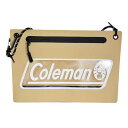 エツミ Coleman シームレスサコッシュ サンド CO-8780