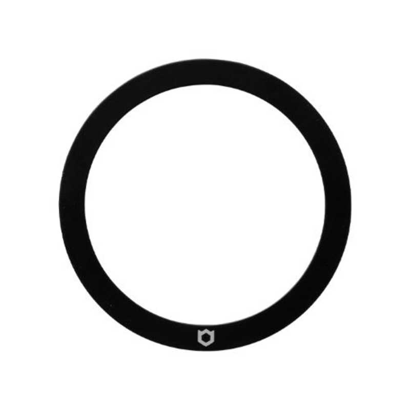 HAMEE　iFace MagSynq メタルリングステッカー iFace ブラック　IFACEMAGSTKBK