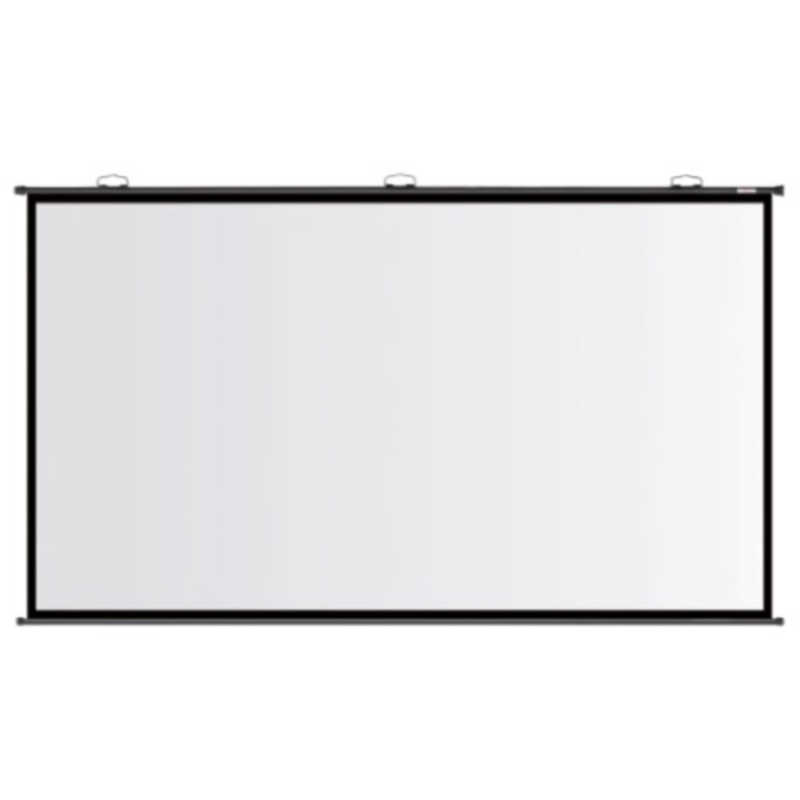 キクチ科学　掛図スクリーン ［壁掛け］ ホワイト　KHS-90HDM