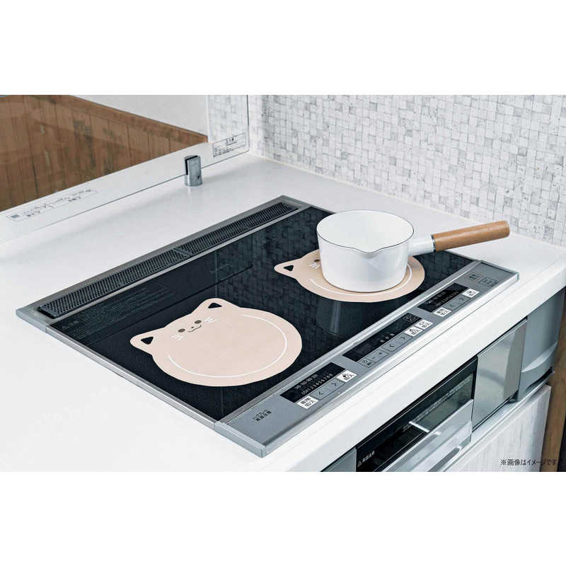 パール金属　IHクッキングヒーター用プロテクトシートくろねこ2枚入　HB-6800