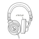 オーディオテクニカ イヤパット HP-M50xBK