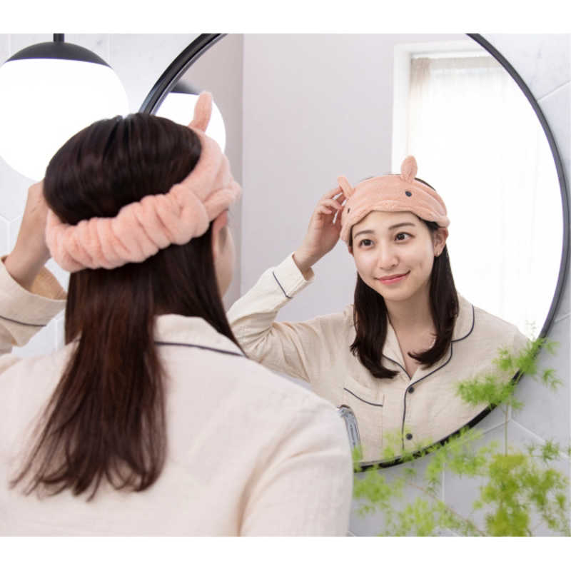 コジマ楽天市場店のりぶはあと　アニマルきゅうそくタオルヘアバンドペンギン　27922-82｜アングル2