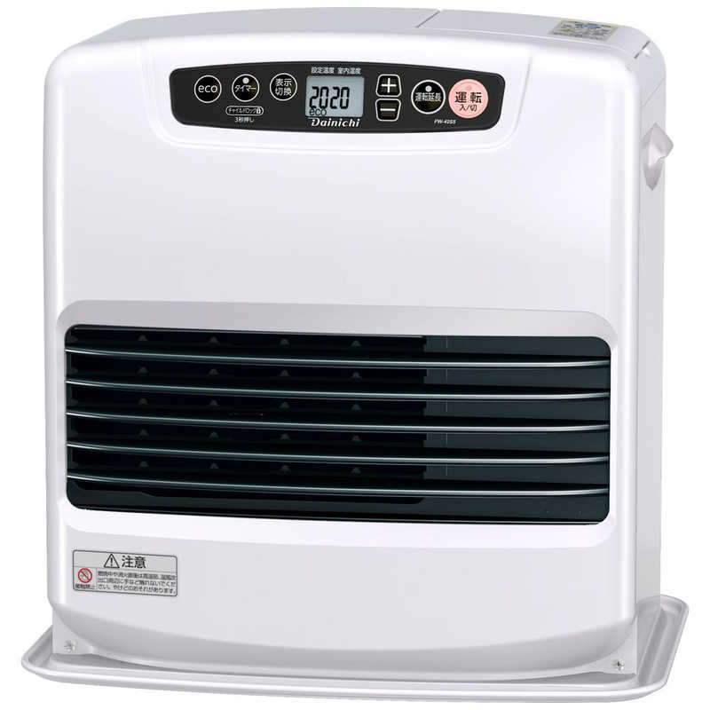 ダイニチ工業　石油ファンヒーター(適用畳数11畳〜15畳/タンク容量5.0L) ［木造11畳まで /コンクリート15畳まで］ ムーンホワイト　FW-42S5-W