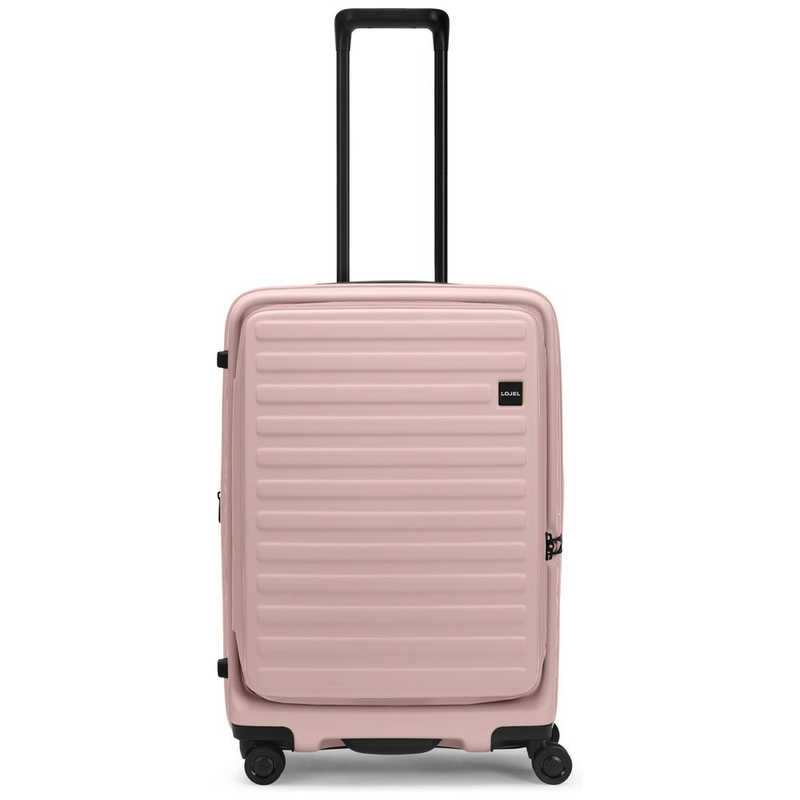 LOJEL　スーツケース Cubo キューボ Medium REFRESH 拡張機能付き 宿泊目安：5泊〜1週間  ローズ　CUBO-M-REFRESH-RO