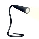 ワイエスエヌ 充電式くねくねブラック フレキシブルアーム/懐中電灯/卓上電灯/昼光色/昼白色/電球色/スタンドライト ANTEL HX10LT-012BK