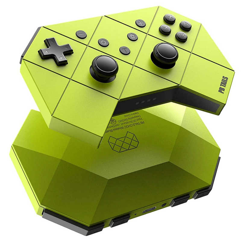 PBTAILS　PB Tails コンパクトワイヤレスゲームパッド CHOC TOXIC FROG(Switch/PC/Android/iOS対応)(Bluetooth 5.0)　PBWBC01TF