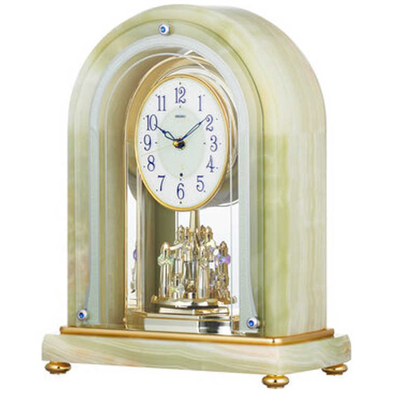 セイコー 置時計 ( エムブレム) [電波自動受信機能有] HW203M