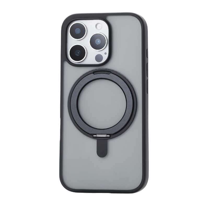 쥳ࡡELECOMiPhone 16 Pro(6.3) ϥ֥åɥ MAGKEEP ɡPMA24CMAGSTBK