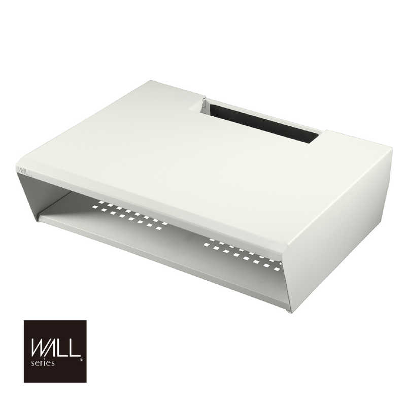 ナカムラ WALL テレビスタンド V2/V3/V5対応 ボックス棚板 サテンホワイト WLOS15111