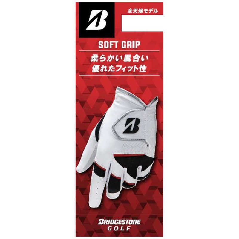 ブリヂストン　(メンズ 左手着用(右利き用)) ゴルフグローブ ソフトグリップ SOFT ...