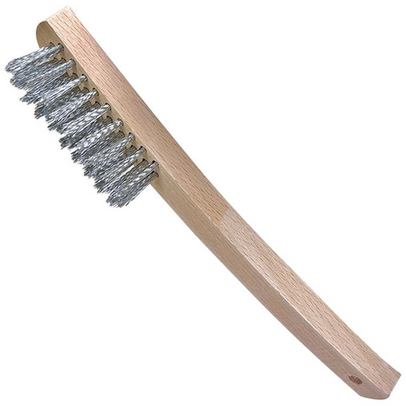 ベストツール　BEST 白波線ワイヤーブラシ 曲柄タイ　BWB3SB