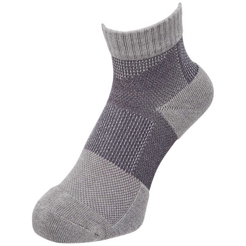 ブリヂストン　メンズ HYPERSOX アンクルホールド ショート丈 [フリーサイズ：約25〜27cm] グレー　SOG318