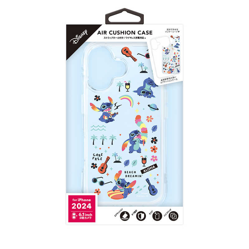iphone 4s - PGA　iPhone 16用 エアクッションケース Premium Style スティッチ　PG-D24APT04STI