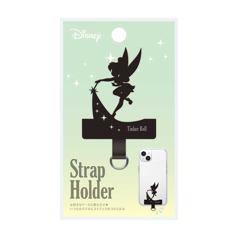 PGA　ダイカット ストラップホルダー Premium Style ティンカー・ベル　PG-DSTHLD18TNK