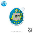 ゼネラルステッカー クリアステッカー たまごっち 新種発見!! ブルー(ロゴ) TMGC-016