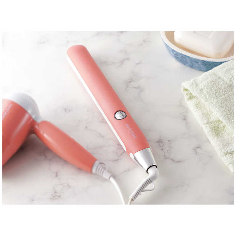 カールアイロン26mmウェーブアイロン:挟むだけヘアアイロン140°C~220°Cワッフルアイロン5段階温度調節やけど防止千万級マイナスイオン吹出(ブラック)