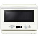 シャープ SHARP 電子レンジ 18L フラット プレミアム単機能 カンタン操作 ヘルツフリー(東日本・西日本対応) ホワイト系 RE-TD184-W