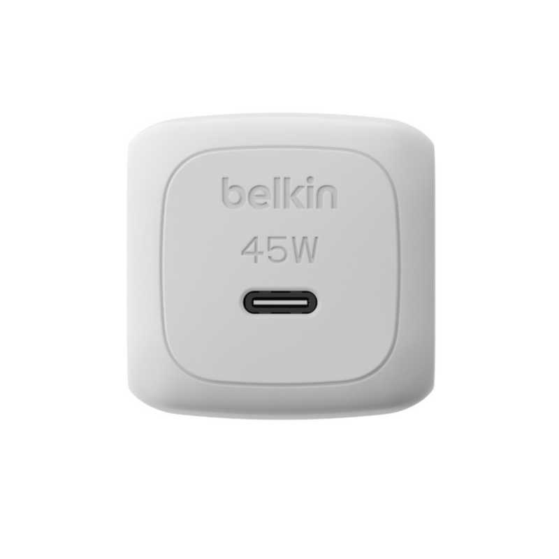 BELKIN　BoostCharge 45W USB-C 小型充電器 ［1ポート /USB Power Delivery対応］　WCA013qcWH