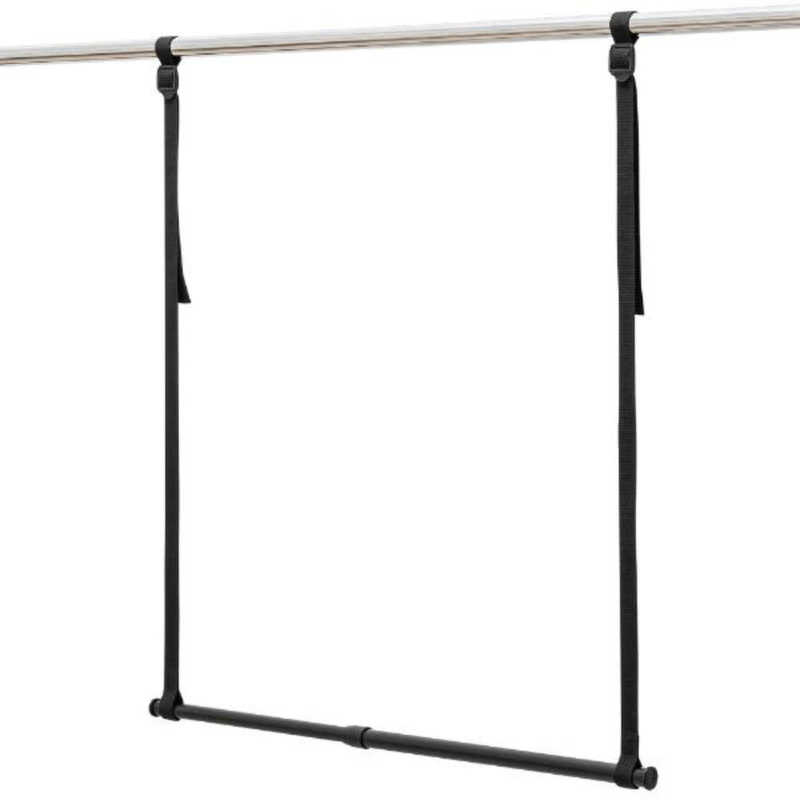 積水樹脂　吊り下げハンガ- ブラック