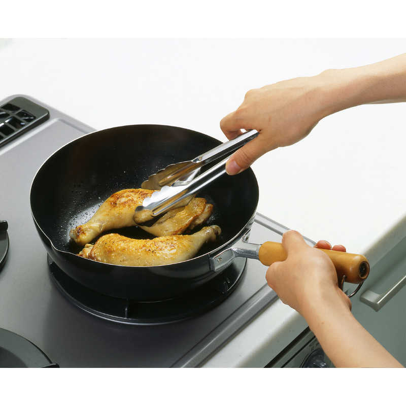 ヨシカワ いため兼用天ぷら鍋24cm [IH対...の紹介画像2