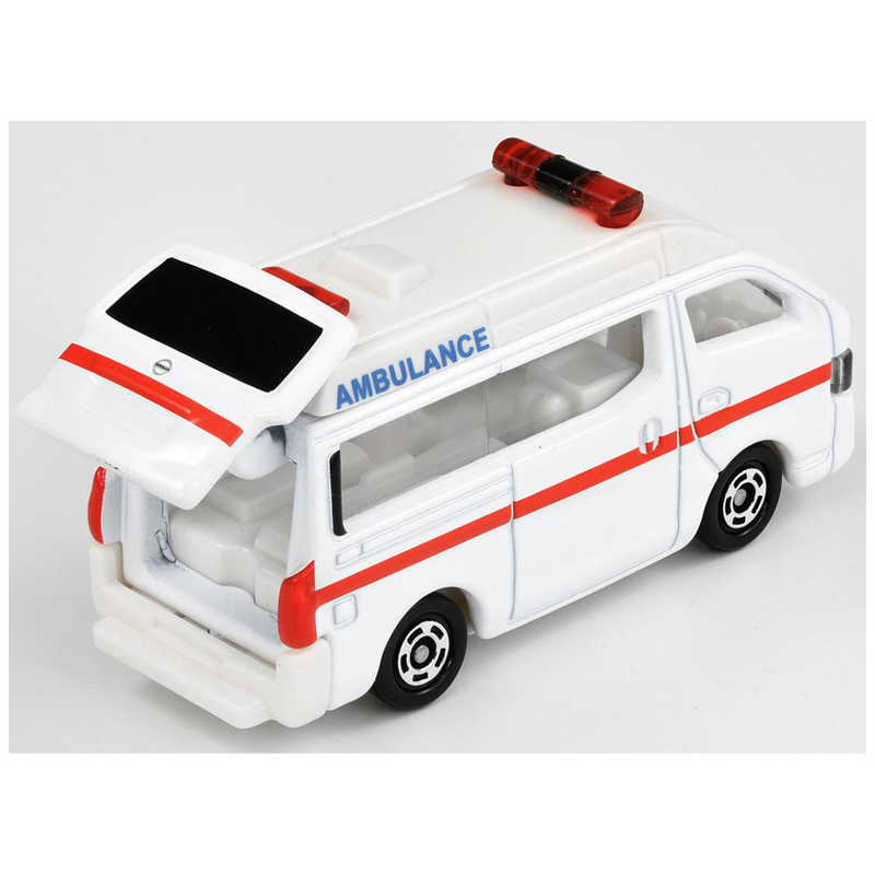 タカラトミー　トミカ　　No.18 日産 NV350 キャラバン 救急車(サック箱)