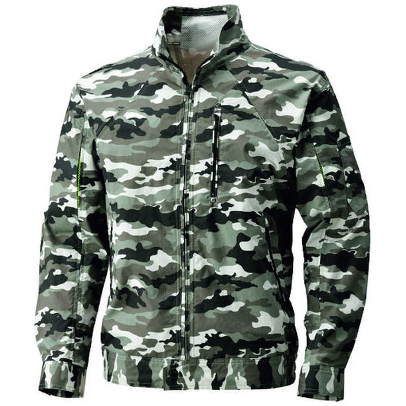 ビッグボーン商事　bigborn(ビッグボーン) 空調風神服 長袖ジャケット [カモフラシルバー/Mサイズ]　BK..