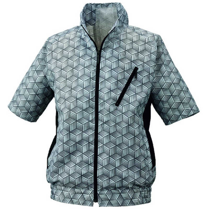 ビッグボーン商事　bigborn(ビッグボーン) 空調風神服 半袖ジャケット [キカガクシルバー/L ...