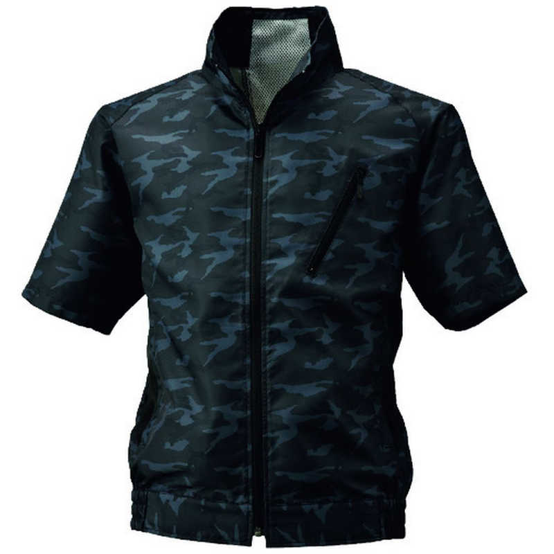 ビッグボーン商事 bigborn(ビッグボーン) 空調風神服 半袖ジャケット [カモフラチャコール/Lサイズ] BK6158-K8 L