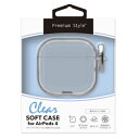 PGA AirPods 第4世代用 ソフトケース Premium Style クリア PGAP4TP1CL(2)
