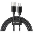 MCDODO Type-A to Type-C 6A 100W QC2.0/3.0/4.0 Transparent Data Cable 1.2m Mcdodo...
