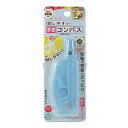 クツワ 回しやすい算数コンパス ライトブルー CP234LB