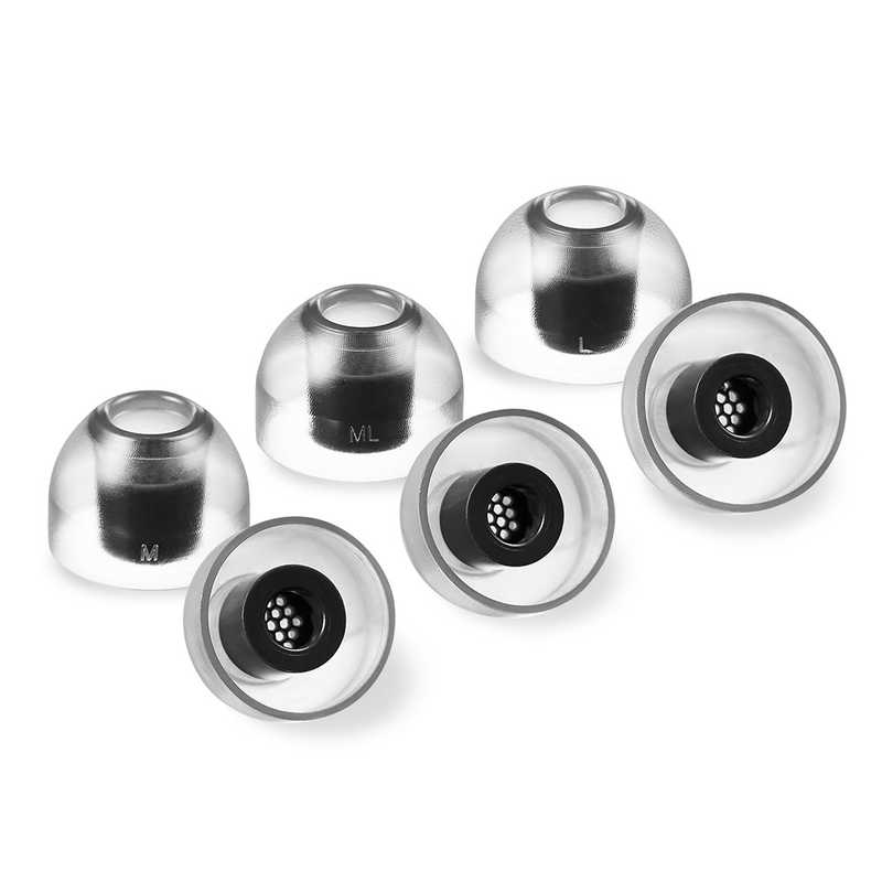 AZLA　SednaEarfit Crystal 2 Standard ［イヤーピース M/ML/Lサイズ各1ペア］　AZL-CRYSTAL2-ST-SET-L