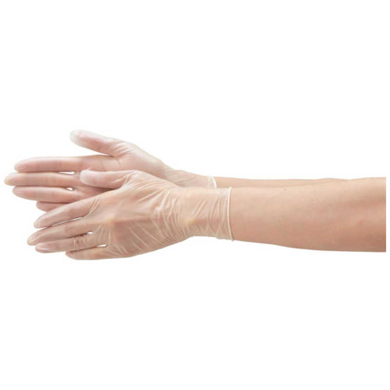 エブノ　エブケアPVCグローブパウダーフリーM(100枚入)　1022M
