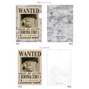 ジェイエム ONEPIECE新手配書 A6クリアファイル&ポストカードセット ゾロ OP24TPC02