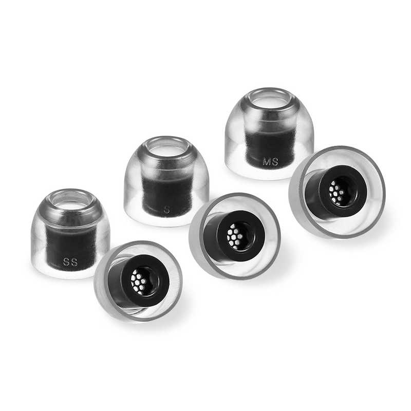 AZLA　SednaEarfit Crystal 2 Standard ［イヤーピース SS/S/MSサイズ各1ペア］　AZL-CRYSTAL2-ST-SET-S