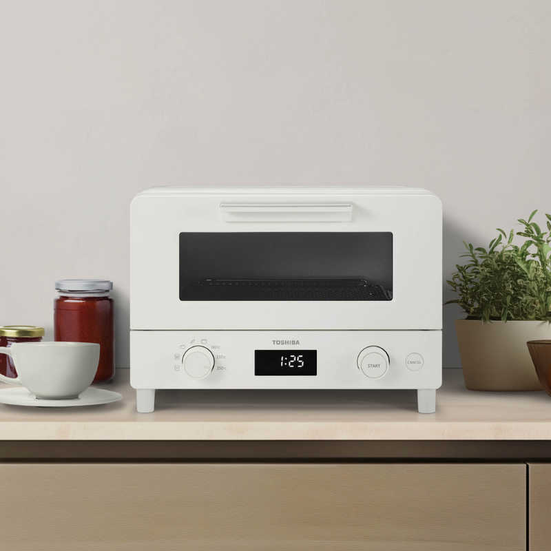 東芝 オーブントースター ミルキーホワイト HTR-W7-Wサムネイル3