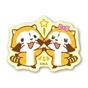 ゼネラルステッカー RASCAL ダイカットミニステッカー ハイタッチ RAS-046