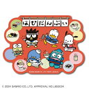 ゼネラルステッカー サンリオキャラクターズ ダイカットステッカー 日本食 はぴだんぶい 日本食 はぴだんぶい SAN-155