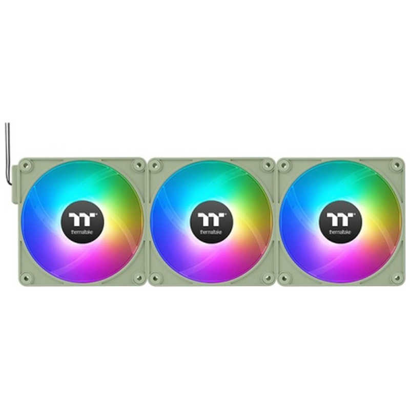 THERMALTAKE　CT140 EX ARGB Sync PC Cooling Fan 3 Fan Pack -Matcha Green-　CL-F197-PL14MG-A