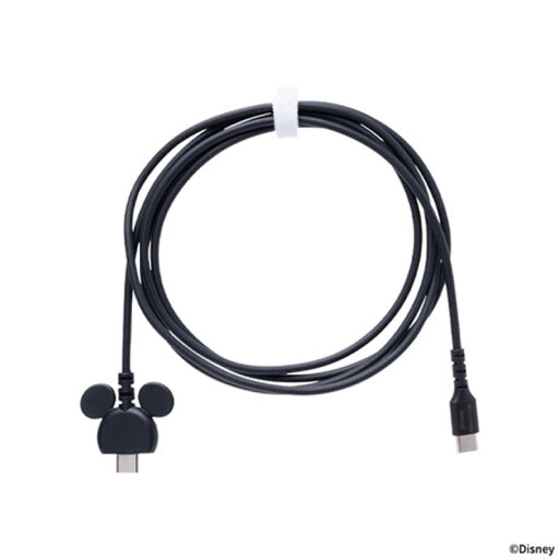 HAMEE ディズニーキャラクター USB 2.0 CABLE TYPE-C to TYPE-C 1.5m ブラック 669-982983 HAMEE ディズニーキャラクター USB 2.0 CABLE TYPE-C to TYPE-C 1.5m ブラック 669-982983