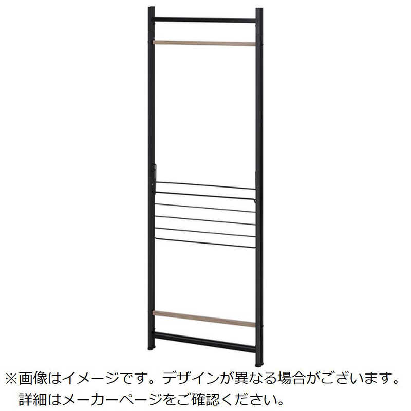 アイリスオーヤマ　IRIS OHYAMA　105887 折りたたみ物干し3連 ブラック　OTM150RB r-kojima-11550749 コジマ楽天市場店 サンプル画像3